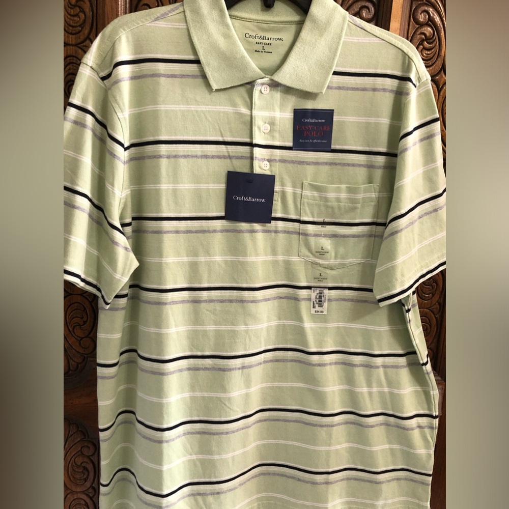 CROFT & BARROW Mens Shirt NEW